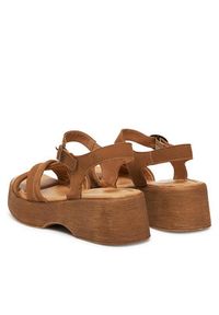 Lasocki Sandały WI23-NAGINA-09 Brązowy. Kolor: brązowy. Materiał: nubuk, skóra #7