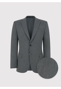 Pako Lorente - PAKO LORENTE – Szary garnitur męski. Kolor: szary. Materiał: poliester, wiskoza, elastan #5