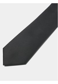 Jack & Jones - Jack&Jones Krawat Solid 12230334 Czarny. Kolor: czarny. Materiał: syntetyk #5