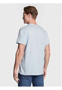 Pepe Jeans T-Shirt Eggo PM508208 Niebieski Regular Fit. Kolor: niebieski. Materiał: bawełna #4