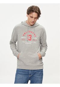 Only & Sons Bluza Lenny 22028594 Szary Regular Fit. Kolor: szary. Materiał: syntetyk, bawełna