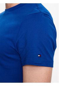 TOMMY HILFIGER - Tommy Hilfiger T-Shirt Logo MW0MW11797 Granatowy Slim Fit. Kolor: niebieski. Materiał: bawełna #3