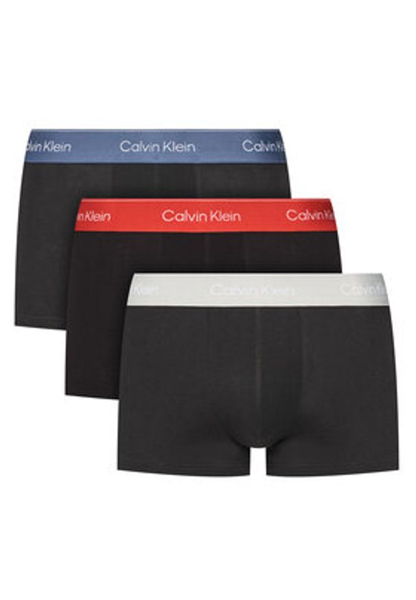 Calvin Klein Underwear Komplet 3 par bokserek LV00NB4389 Czarny. Kolor: czarny. Materiał: bawełna