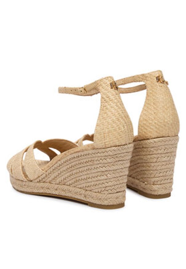 Lauren Ralph Lauren - LAUREN RALPH LAUREN Espadryle 802P10424001 Beżowy. Kolor: beżowy. Materiał: syntetyk