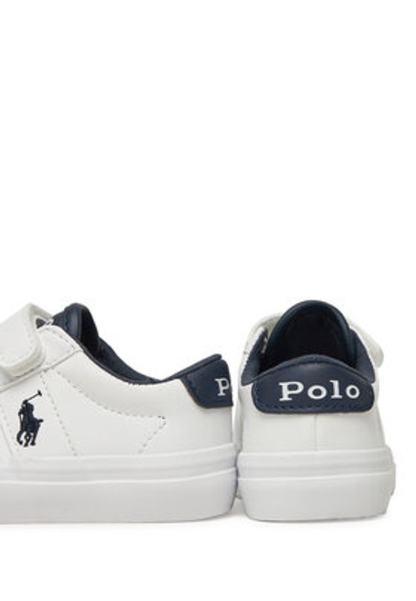 Polo Ralph Lauren Sneakersy Ryley Ps RL02360101 Biały. Kolor: biały. Materiał: skóra