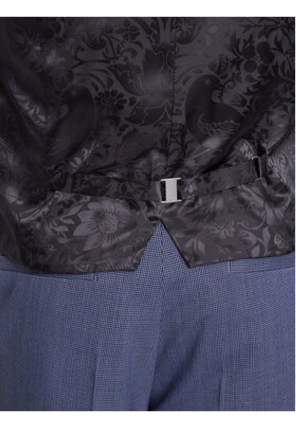 HUGO BOSS Garnitur Henry-Getlin253V1X 50544664 Niebieski Regular Fit. Kolor: niebieski. Materiał: wełna, syntetyk