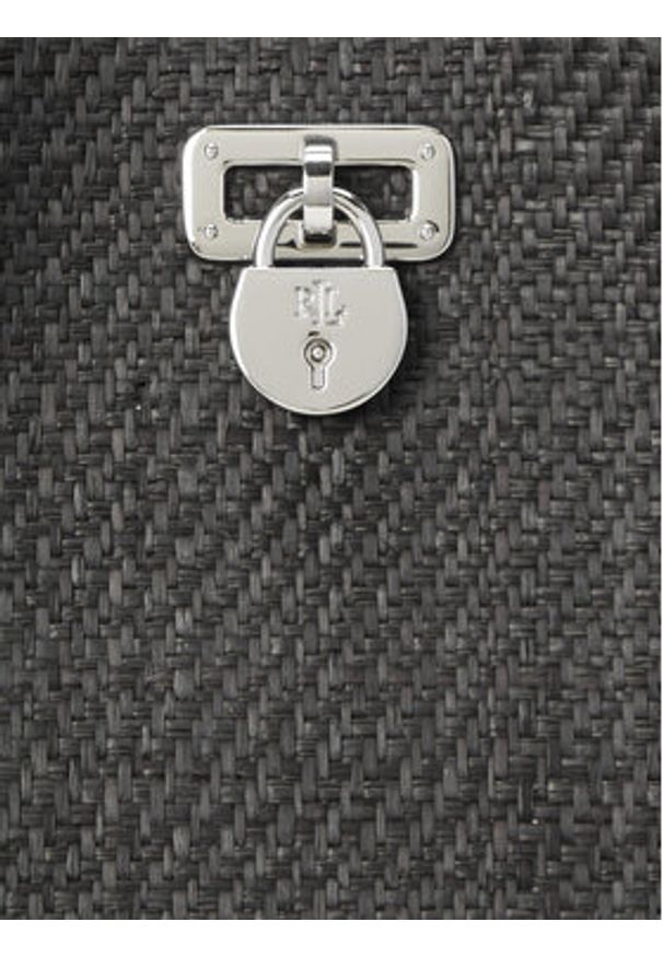 Lauren Ralph Lauren - LAUREN RALPH LAUREN Torebka Tanner 431966751002 Czarny. Kolor: czarny. Materiał: skórzane