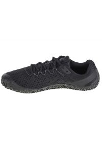 Buty do biegania Merrell Vapor Glove 6 W J067718 czarne. Zapięcie: sznurówki. Kolor: czarny. Materiał: materiał, syntetyk, guma. Szerokość cholewki: normalna