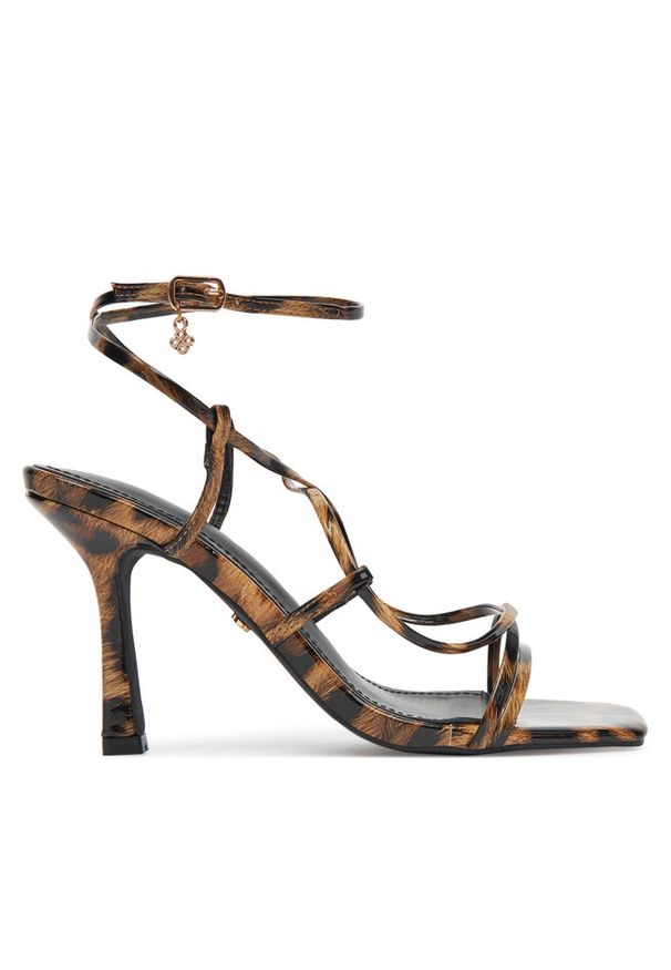 Sandały DeeZee. Kolor: brązowy