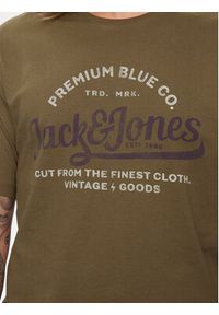 Jack & Jones - Jack&Jones T-Shirt Jprblulouie 12259674 Brązowy Regular Fit. Kolor: brązowy. Materiał: bawełna #2