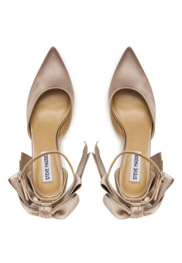 Steve Madden Szpilki Fiorela 11005137 Beżowy. Kolor: beżowy. Materiał: materiał. Obcas: na szpilce