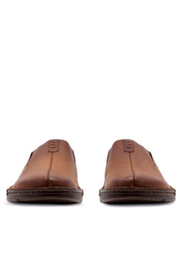 Lasocki Klapki PILTON-23 MI08 Brązowy. Kolor: brązowy. Materiał: skóra