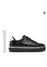 Liu Jo Sneakersy Up 814 4F4723 EX014 Czarny. Kolor: czarny. Materiał: skóra #8