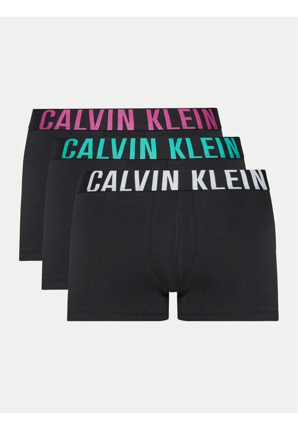 Calvin Klein Underwear Komplet 3 par bokserek 000NB3608A Czarny. Kolor: czarny. Materiał: bawełna