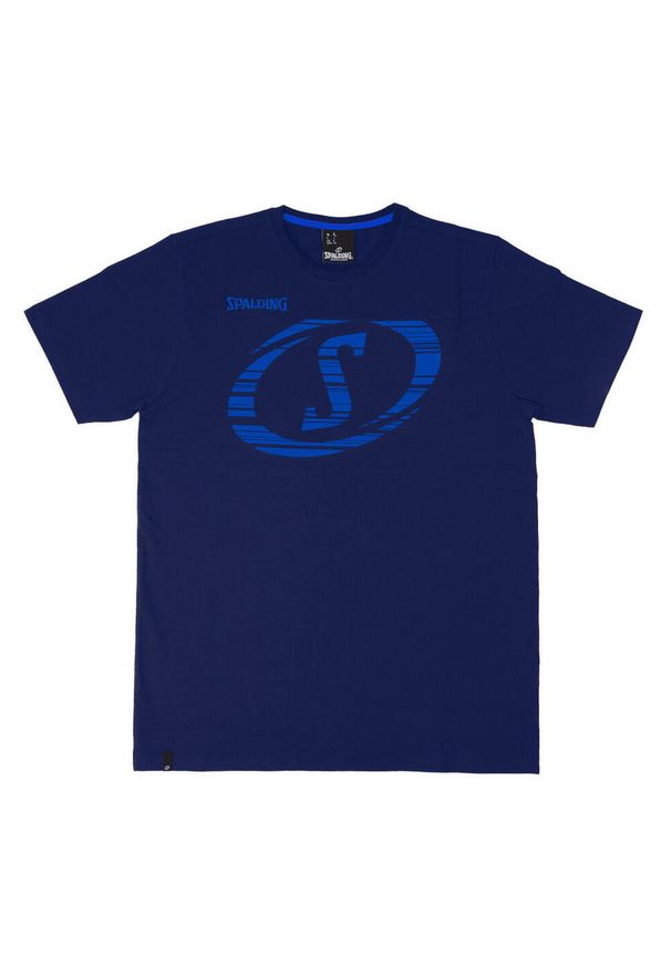 SPALDING - Koszulka Spalding Fast. Kolor: niebieski. Sport: koszykówka