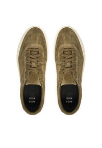 BOSS Sneakersy Kieran 50554611 Zielony. Kolor: zielony. Materiał: skóra, zamsz #3