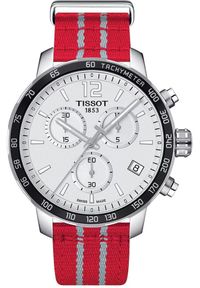 TISSOT - Zegarek Tissot Zegarek Męski Tissot T095.417.17.037.12 Srebrzysty ( 42 mm) #1