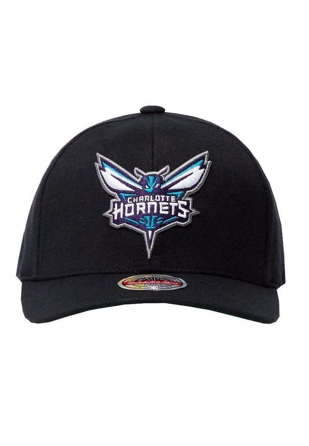 Czapka z daszkiem męska do koszykówki Mitchell & Ness NBA Charlotte Hornets. Kolor: czarny