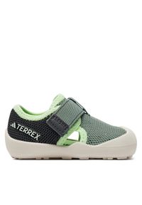 Adidas - adidas Sandały Terrex Captain Toey Infant Kids IF3109 Zielony. Kolor: zielony