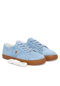Lauren Ralph Lauren - LAUREN RALPH LAUREN Sneakersy Janson II 802868344005 Niebieski jasny. Kolor: niebieski. Materiał: zamsz, skóra #3