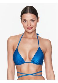 Calvin Klein Underwear Góra od bikini KW0KW01947 Niebieski. Kolor: niebieski. Materiał: syntetyk #1