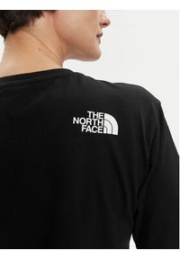 The North Face T-Shirt Simple Dome NF0A87U4 Czarny Relaxed Fit. Kolor: czarny. Materiał: syntetyk, bawełna