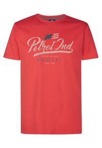 Petrol Industries T-Shirt M-1050-TSR600 Czerwony Regular Fit. Kolor: czerwony. Materiał: bawełna #5