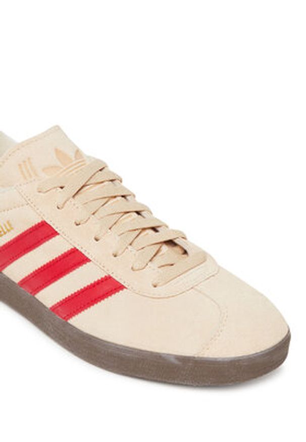 Adidas - adidas Sneakersy Gazelle JH5393 Beżowy. Kolor: beżowy. Materiał: zamsz, skóra. Model: Adidas Gazelle