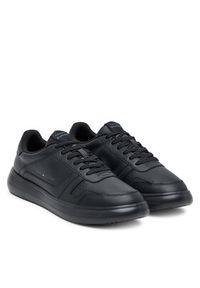 TOMMY HILFIGER - Tommy Hilfiger Sneakersy Modern Lightcup FM0FM05529 Czarny. Kolor: czarny. Materiał: skóra