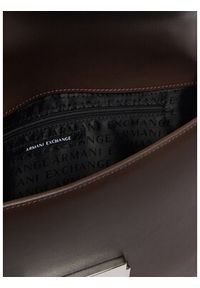 Armani Exchange Torebka XW000070 AF12039 U6018 Brązowy. Kolor: brązowy. Materiał: skórzane #6