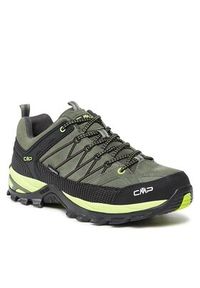 CMP Trekkingi Rigel Low Trekking Shoes Wp 3Q13247 Zielony. Kolor: zielony. Materiał: zamsz, skóra. Sport: turystyka piesza