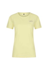 HV POLO - Koszulka damska HV Polo Classic. Typ kołnierza: polo. Kolor: żółty. Sport: jeździectwo #1