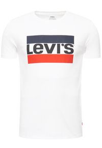 Levi's® T-Shirt Sportswear Logo Graphic 39636-0000 Biały Regular Fit. Kolor: biały. Materiał: bawełna #4