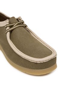 Clarks Półbuty Wallabee EVO 26186172 Zielony. Kolor: zielony. Materiał: zamsz, skóra #6