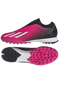 Adidas - Buty adidas X Speedportal.3 Tf Ll M GZ5058 różowe. Kolor: różowy. Materiał: materiał. Szerokość cholewki: normalna #1