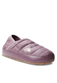 The North Face Kapcie Thermoball Traction Mule V NF0A3V1HOH41 Fioletowy. Kolor: fioletowy. Materiał: materiał #3