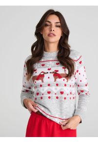 Sinsay - Sweter - wielobarwny. Typ kołnierza: golf. Długość rękawa: długi rękaw. Długość: długie #1