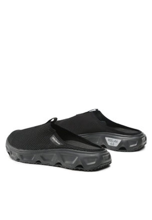 salomon - Salomon Klapki Reelax Slide 6.0 L47112000 Czarny. Kolor: czarny. Materiał: materiał