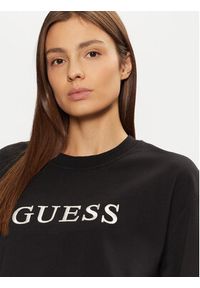 Guess Bluza O5RQ03 KCO31 Czarny Regular Fit. Kolor: czarny. Materiał: bawełna