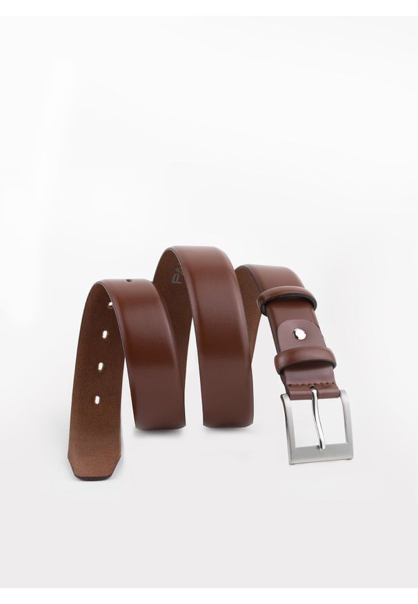 Pako Lorente - PAKO LORENTE – Pasek męski P000B-PX-776-E-_. Materiał: skóra. Styl: klasyczny, elegancki