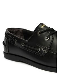 Hugo - HUGO Mokasyny Darcy 50563321 Czarny. Kolor: czarny. Materiał: skóra #5