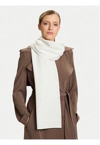 Calvin Klein Szalik Emblem Aop Jcq Fine Rib Scarf LV04D8051G Biały. Kolor: biały. Materiał: wiskoza #4