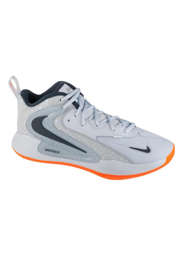 Nike - Buty do siatkówki męskie, HyperSet 2 SE. Kolor: biały. Model: Nike Zoom. Sport: siatkówka