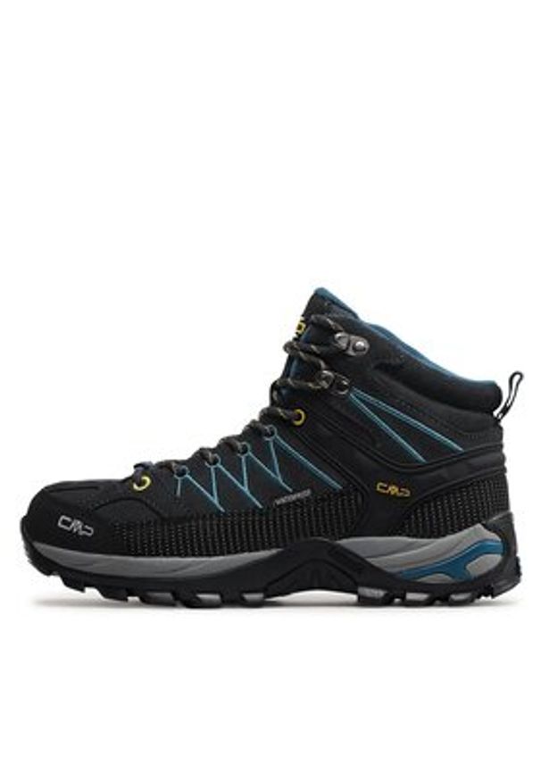 CMP Trekkingi Rigel Mid Trekking Shoe Wp 3Q12947 Szary. Kolor: szary. Materiał: zamsz, skóra. Sport: turystyka piesza
