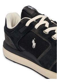 Polo Ralph Lauren Sneakersy Train 89 V2 809973975004 Czarny. Kolor: czarny. Materiał: zamsz, skóra #4