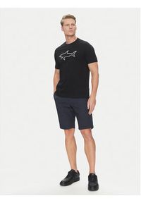 PAUL & SHARK - Paul&Shark T-Shirt 25411078 Czarny Regular Fit. Kolor: czarny. Materiał: bawełna