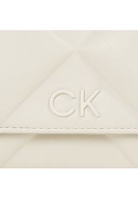 Calvin Klein Torebka Re-Lock Quilt Mini Bag K60K611086 Écru #3
