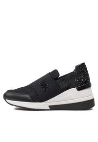 MICHAEL Michael Kors Sneakersy Felix 43S7FXFS1D Czarny. Kolor: czarny. Materiał: skóra #6