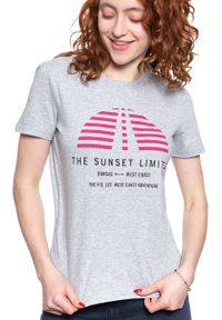 Lee - LEE T SHIRT SUNSET TEE GREY MELE L42XEPMP 112109512 #3