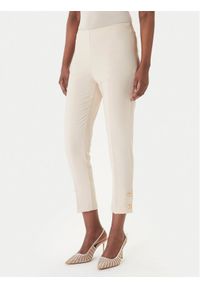 Rinascimento Spodnie materiałowe CFC0128641003 Beżowy Slim Fit. Kolor: beżowy. Materiał: syntetyk #1